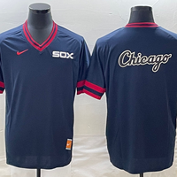 Men's Chicago White Sox Navy Cooperstown Collection Game Jersey1