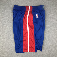Men's Detroit Pistons Blue Pocket Shorts1
