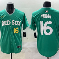 Men's Boston Red Sox Jarren Duran #16 Green 2025 City Connect Replica Player Jersey