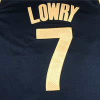 Men's Toronto Raptors Kyle Lowry #7 Black Replica Player Jersey1