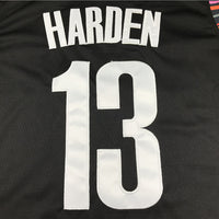 Men's Brooklyn Nets James Harden #13 NBA Black Fashion Jersey1 - City Edition