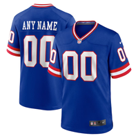 Custom1 New York Giants Royal Classic Game Jersey1