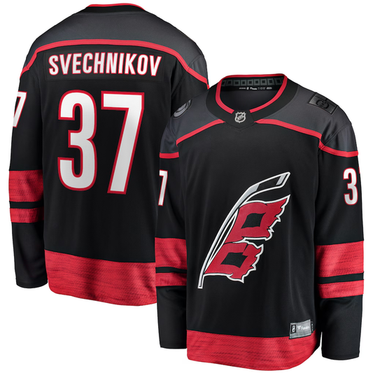 Men's Carolina Hurricanes Andrei Svechnikov #37 Fanatics Black Premium Jersey