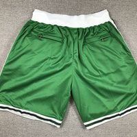 Men's Boston Celtics Kelly Green Pocket Shorts1