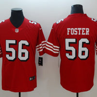 Men's San Francisco 49ers Ruben Foster #56 Red Game Jersey1
