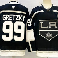 Men's Los Angeles Kings Wayne Gretzky #99 Fanatics Black Player Jersey
