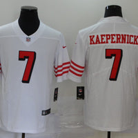 Men's San Francisco 49ers Colin Kaepernick #7 White Game Jersey1