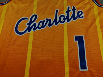 Men's Charlotte Hornets LaMelo Ball #1 Orange 2025/26 Swingman Jersey - City Edition