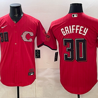 Men's Cincinnati Reds Ken Griffey Jr. #30 Red 2026 City Connect Stadium Jersey