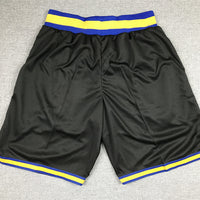 Men's Golden State Warriors Black City Edition Basketball Shorts1