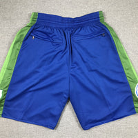 Men's Dallas Mavericks Blue 2022/23 City Edition Basketball Shorts1