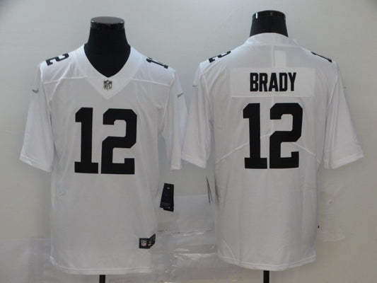 Men's Tampa Bay Buccaneers Tom Brady #12 White Alternate Game Jersey1