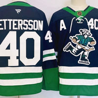 Men's Vancouver Canucks Elias Pettersson #40 Fanatics Blue Player Jersey