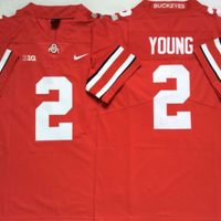 Men's Ohio State Buckeyes Chase Young #2 Scarlet Player Game Jersey