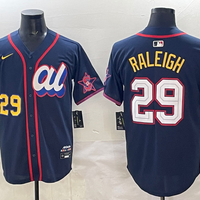 Men's American League Cal Raleigh #29 Navy 2025 All-Star Edition Limited Player Jersey