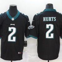 Jalen Hurts #2 Philadelphia Eagles Black Game Jersey - JerseysFreak