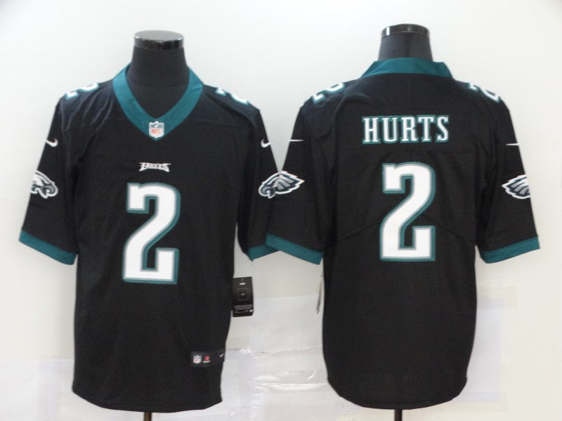 Jalen Hurts #2 Philadelphia Eagles Black Game Jersey - JerseysFreak
