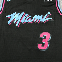 Dwyane Wade Miami Heat Black Jersey - 3