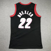 Men's Portland Trail Blazers Clyde Drexler #22 Black 1991-92 Hardwood Classics Swingman Jersey1