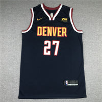 Men's Denver Nuggets Jamal Murray Navy 2020/21 Swingman Player Jersey1