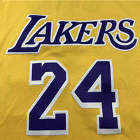 Men's Kobe Bryant Los Angeles Lakers #24 NBA Classics Retro Jersey1 - Yellow