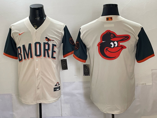 Men's Baltimore Orioles Cream 2026 City Connect Player Jersey