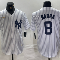 Men's New York Yankees Yogi Berra #8 White Home Cooperstown Collection Player Jersey1