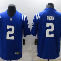 Men's Indianapolis Colts Matt Ryan #2 Blue Game Jersey1