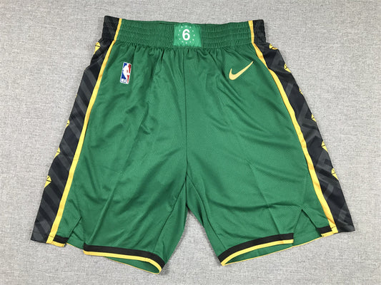 Men's Boston Celtics Green 2022/23 City Edition Basketball Shorts1