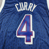 Men's 2024 USA Dream Team Stephen Curry #4 Navy Authentic Player Jersey