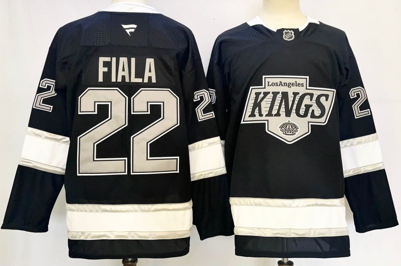 Men's Los Angeles Kings Kevin Fiala #22 Fanatics Black Player Jersey
