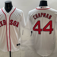 Men's Boston Red Sox Aroldis Chapman #44 White Home Replica Jersey