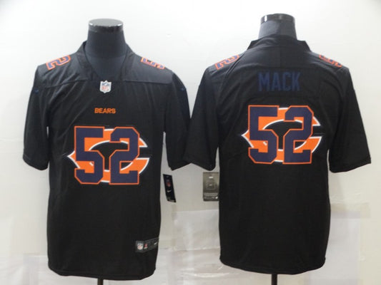 Men's Chicago Bears Khalil Mack #52 Black Player Replica Jersey1
