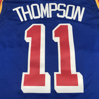 Men's Golden State Warriors Klay Thompson #11 Blue Classic Player Jersey1