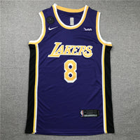 Men's Los Angeles Lakers Kobe Bryant #8 Purple Swingman Player Jersey1