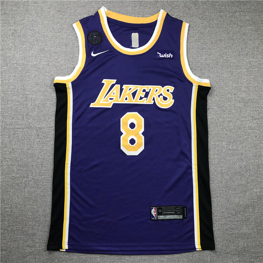 Men's Los Angeles Lakers Kobe Bryant #8 Purple Swingman Player Jersey1