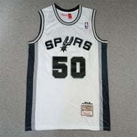 Men's San Antonio Spurs David Robinson White 1998-99 Classics Swingman Jersey1