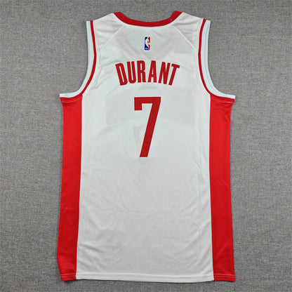 Men's Houston Rockets Kevin Durant #7 White 2020/21 Swingman Jersey - Association Edition