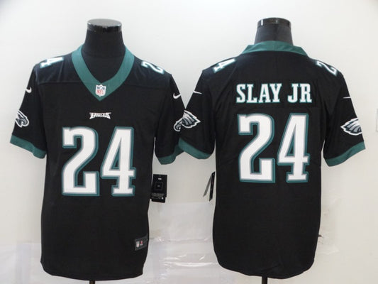 Men's Philadelphia Eagles Darius Slay Jr. #24 Black Game Jersey1