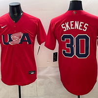 Paul Skenes USA Baseball Red World Baseball Classic Jersey