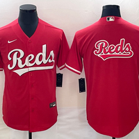 Men's Cincinnati Reds Red Alternate Replica Jersey1