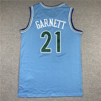 Men's Minnesota Timberwolves Kevin Garnett Hardwood Classics Swingman Jersey1