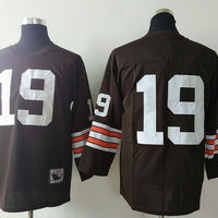 Men's Cleveland Browns Bernie Kosar Mitchell & Ness Brown Legacy Replica Jersey1