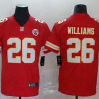 Men's Kansas City Chiefs Damian Williams #26 Red Game Jersey1