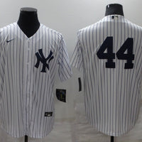 Men's New York Yankees Reggie Jackson #44 White Replica Player Name Jersey1