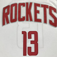Men's Houston Rockets James Harden #13 NBA White Player Replica Jersey1