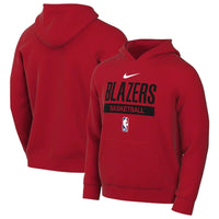 Men's Portland Trail Blazers 2022/23 Spotlight On-Court Practice Performance Pullover Hoodie