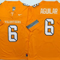 Men's Tennessee Volunteers Joey Aguilar #6 Orange Player Jersey