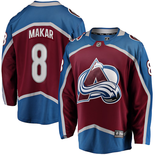 Men's Colorado Avalanche Cale Makar #8 Fanatics Burgundy Player Game Jersey