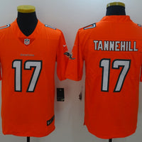 Men's Miami Dolphins Ryan Tannehill #17 Orange Game Jersey1